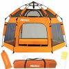 CELETOY | Micmac Baby Playpen With Canopy, 2023 Newest Pop Up Baby Beach Tent With Safety Lock, Portable Toddler Play Yard With Travel Bag, 6 Ground Stakes, 6 Sand Stakes