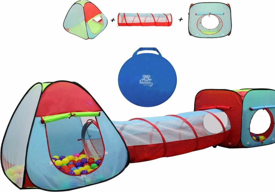 Kiddey | Kiddey Knight'S Castle Kids Play Tent -Indoor & Outdoor Children'S Playhouse - Durable & Portable With Free Carrying Bag "Bonus" Shield And Sword Set - Makes For Boys & Girls