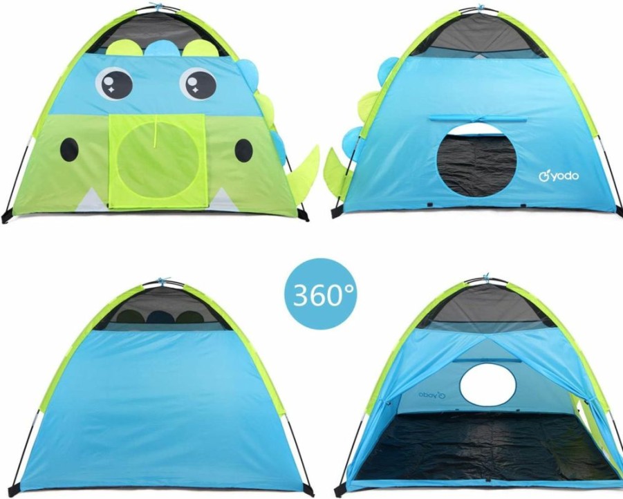 yodo | Yodo Kids Play Tent Toddler Tent Indoor/Outdoor Children Playhouse For Boys And Girls,Navy Shark