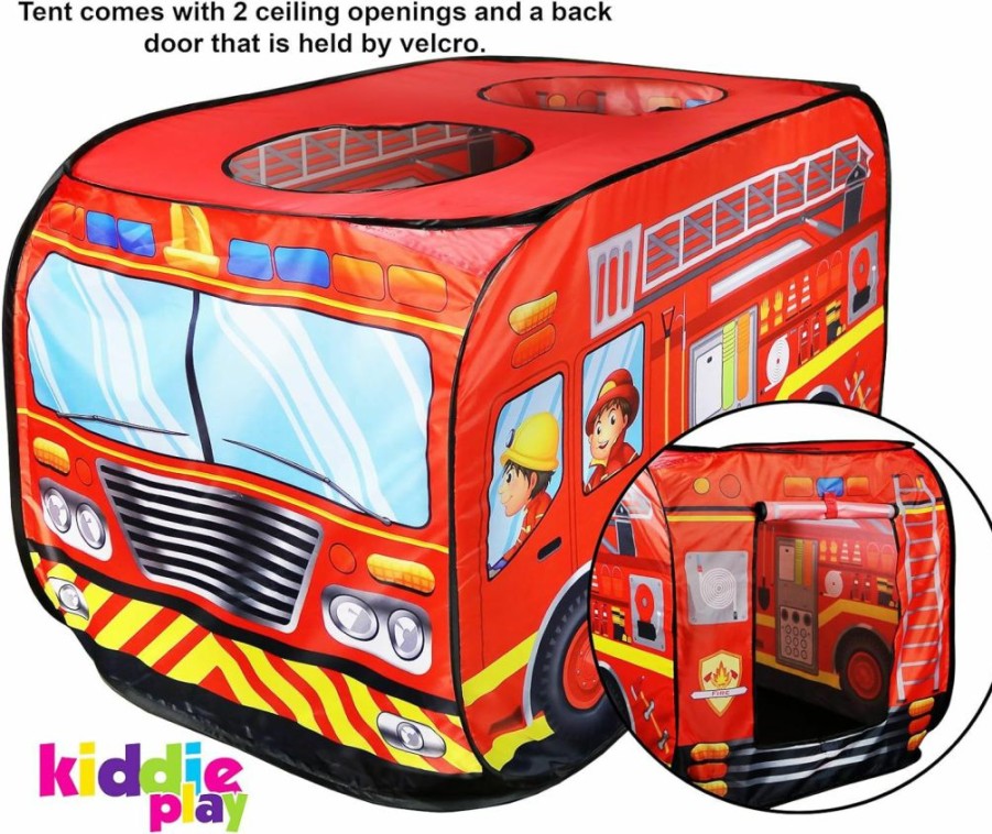 Kiddie Play | Kiddie Play Ice Cream Truck Pop Up Kids Play Tent For Boys & Girls Indoor Outdoor Toy