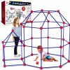 OleFun | Olefun 180 Pack Fort Building Kits For Kids 4, 5, 6, 7, 8+ Year Old Boys & Girls, Creative Stem Building Toys For Diy Castles, Tunnels, Play Tent, Ideal Gifts For Aged 5-8