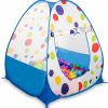 EocuSun | Eocusun Pop Up Play Tent, Ball Pit Play Tent Kids Playhouse For Indoor And Outdoor, Foldable Tent For Kids Girls & Boys Toys (Balls Not Included) (Blue)