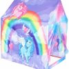 PLAY 10 | Play 10 Unicorn Play Tent Kids Tent Girls & Boys, Princess Castle Tent Pretend Playhouse For Children Indoor And Outdoor Fun, Foldable Playhouse Toy Gift