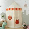 HAHASOLE | Hahasole Kids Tent, Toddler Tent For Corner With Light And Lace Trimmings, Reading Nook For Boys Girls Indoor, Canopy Tent With Round Window And Big Pocket, Calming Corner