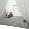 Moonsea | Teepee Play Tent Mat, Square Padded Mat For Playtent, Anti Slip Baby Quilted Activity Mat For Boys And Girls, Toddlers And Kids Playtime