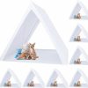 Windyun | Windyun 8 Pcs Teepee Tent For Kids Teepee Play Tent Indoor Outdoor Foldable Toddler Tent Bulk Washable Tipi For Girls Boys Slumber Party Games, White, Easy Assembly, 45.3'' X 45.3''X 40''