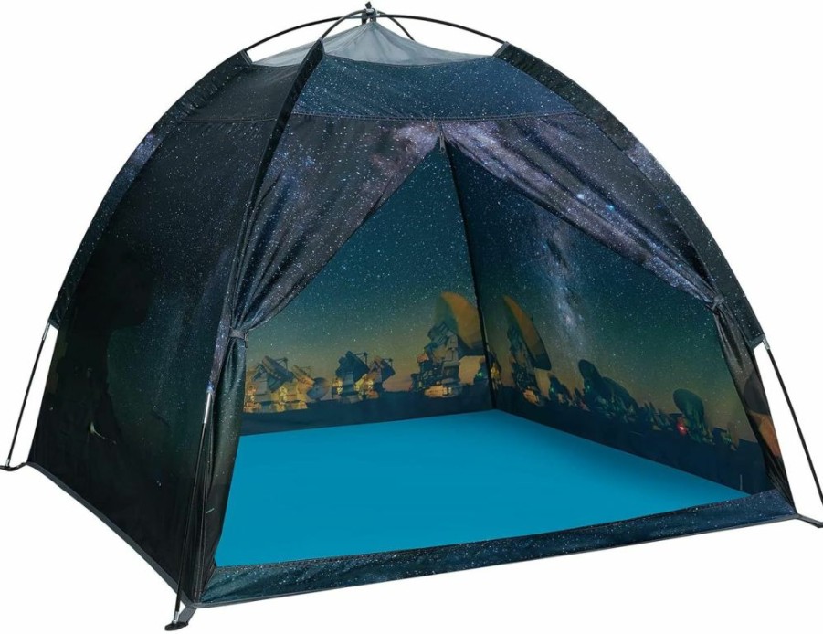 Mnagant | Mnagant Play Tent For Boys And Girls- Space Shuttle Atlantis With Hubble Dome Tent For Kids Gift- Toddlerpop Up Tent Playhouse For Indoor Imaginative And Physical Play- 47\" X 47\" X 43 \"