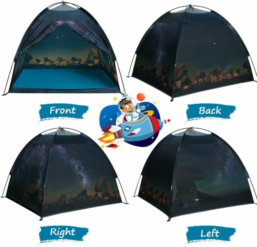 Mnagant | Mnagant Space World Play Tent-Kids Galaxy Dome Tent Playhouse For Boys And Girls Imaginative Play Popup Tent For Kids Indoor/Outdoor Fun,Perfect Kid'S Gift- 48" X 48" X 43"…