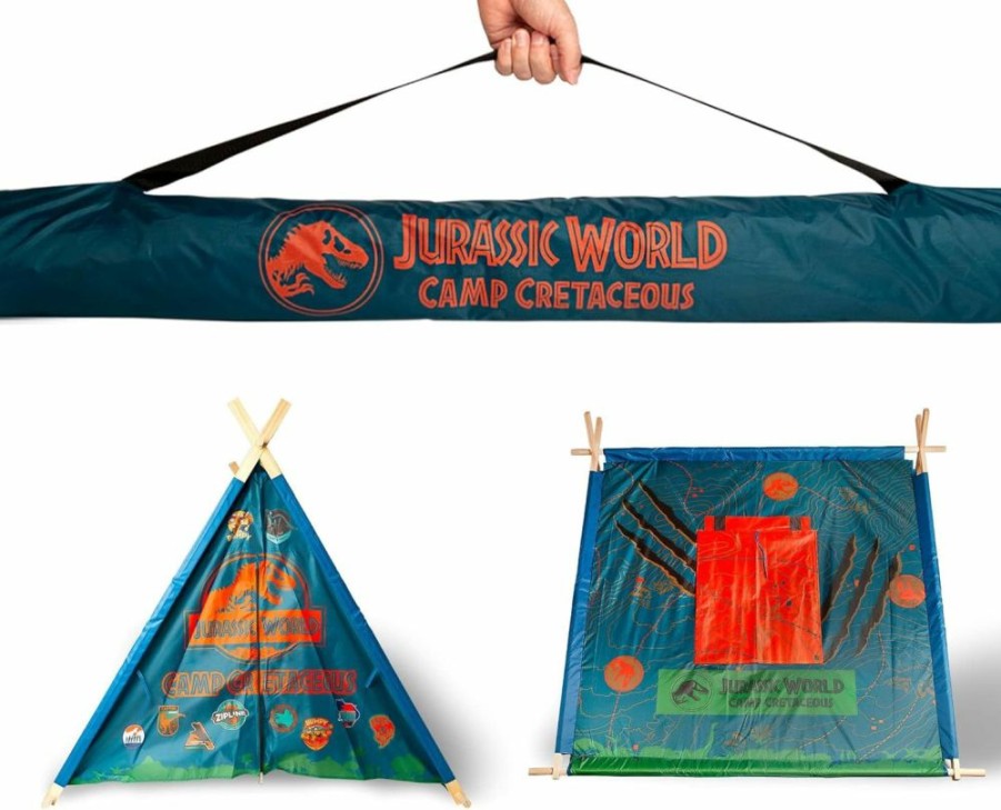 Ukonic | Jurassic World: Camp Cretaceous Indoor Teepee Tent Canopy