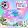 W&O | W&O Dino Aerodome With Led Lights - Air Tent Fort - Inflatable Play Tent For Kids - Dinosaur Tent - Kids Tent Indoor - Kids Playhouse Kids Play Tent - Dinosaur Toys For Boys Girls (Fan Not Included)