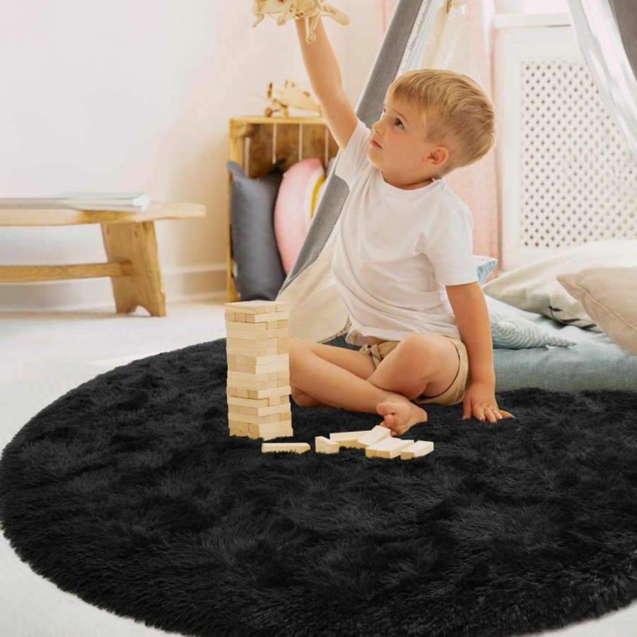 EVOIONOS | Evoionos White Hexagon Rug For Princess Tent, Fluffy Area Rug For Kids Room, 4.6 X 4 Ft Hexagon Rug For Girls Tent, Furry Soft Nursery Rug, Fuzzy Plush Carpet For Teen Girls Bedroom