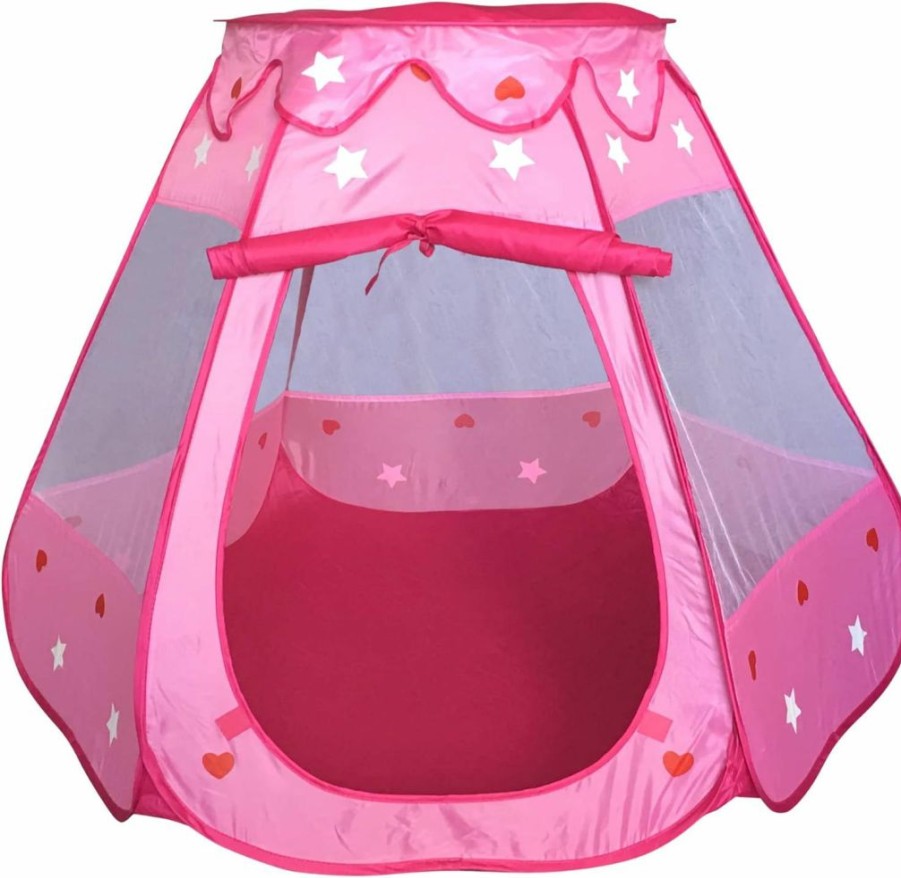 SueSport | Suesport Children Girls Pink Princess Indoor & Outdoor Play Tent Small