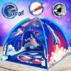 W&O | W&O Rocket Blast Super Dome With Blast Off Button, Space Projector And Led Lights - An Epic Rocket Ship Tent - Kids Tent Indoor & Outdoor - Tent For Kids - Kids Play Tent, Kid Tent Indoor, Space Toys