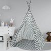 MAXFLO | Teepee Tent For Kids | Tepee Play Tent Indoor And Outdoor Portable | Play Tent For Boy And Girls | Childrens Pop Up Tee Pee Playhouse Fort | Carry Case Included